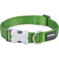 Obojek RD 12 mm x 20-32 cm - Jednobar. - Zelená (217188224)