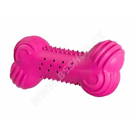 HIP HOP Chrastící kost přírodní guma 11cm
