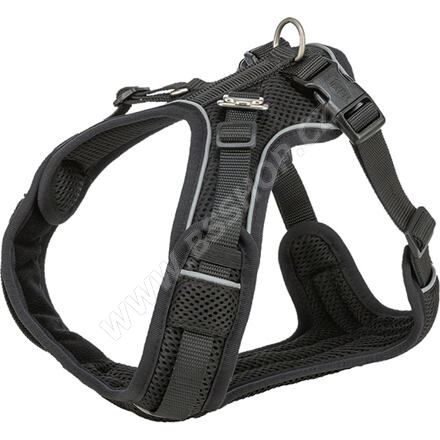 FlexMesh Premium postroj, široký střih, černá