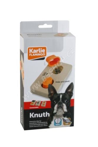 Karlie Interaktivní dřevěná hračka KNUTH 22x12cm