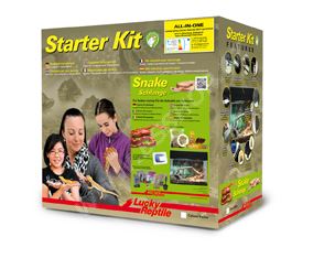 Lucky Reptile Starter Kit Snake 50x28x40cm bílé