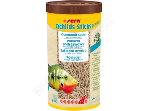 Sera Cichlids Sticks Nature 1l