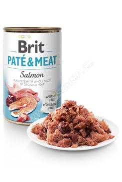 Brit Paté & Meat Salmon 800g