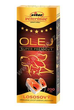 VITAR Veterinae Lososový olej 200ml