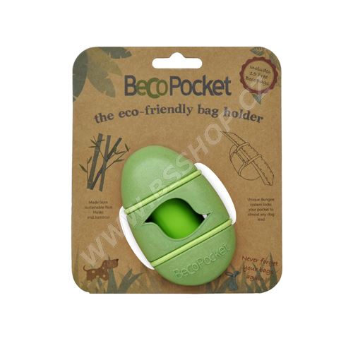 Pouzdro na sáčky BecoPocket, EKO-green