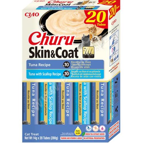 Inaba Churu Skin & Coat tuňák multipack 20x14g