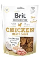 Brit Jerky Chicken with Insect Meaty Coins 80g (1)