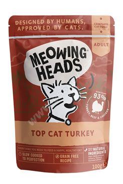 MEOWING HEADS Top Cat Turkey 100g