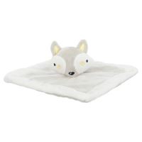 JUNIOR snuggler - plyšový mazlíček, čtverec s plyšovou hlavou 20 x 20 cm (1)