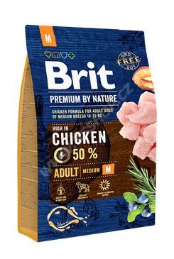 BRIT Premium by Nature Adult M 3kg