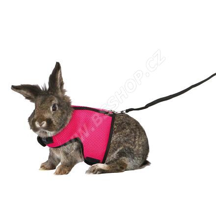 Postroj vesta s vodítkem pro velkého králíka 25-40cm, Trixie