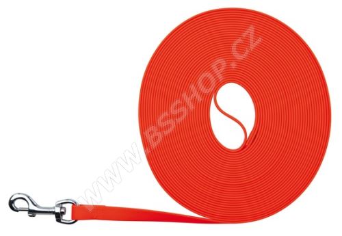 Easy Life trekové vodítko PVC S-XL 5m/17mm neon oranžová