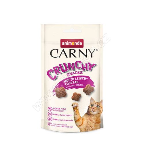 ANIMONDA Carny Crunchy Snacks - masový koktejl 50g