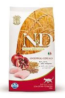 N&D Low Grain CAT Adult Chicken & Pomegranate 300g (1)