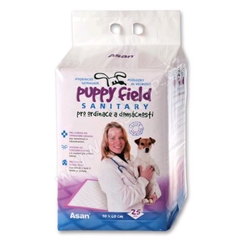 Podložka Puppy Field Sanitary 90x60cm 25ks