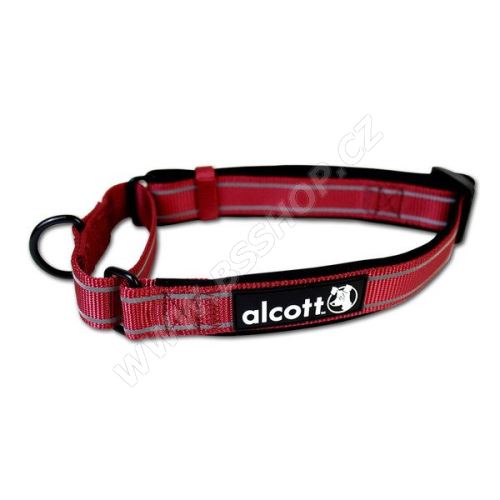 Alcott martingale reflexní obojek pro psy červený