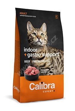Calibra Cat EXPERT+ Adult Indoor & Gastro supp. 6kg