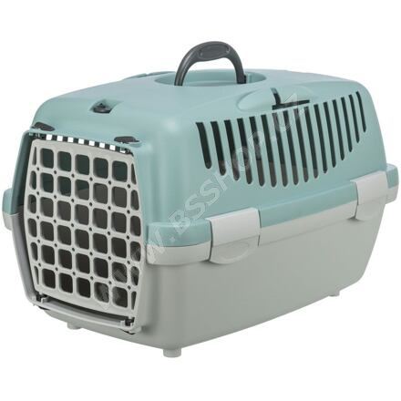 Transportní box Capri 1, XS: 32 x 31  x 48 cm, světle šedá/šalvějová