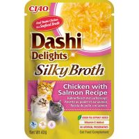Inaba Dashi Delights Silky kaps. kuře a losos 40g (1)
