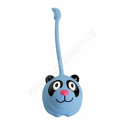 HIP HOP Panda míček s vysokým ocáskem 8x20cm, se zvukem, latex