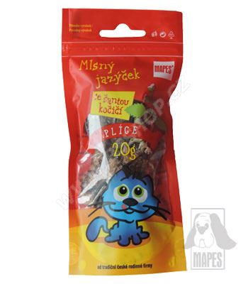 Pochoutka plíce se šantou kočičí MAPES 20g