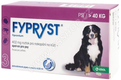 Fypryst Spot-on Dog XL sol 1x4,02ml (nad 40kg)
