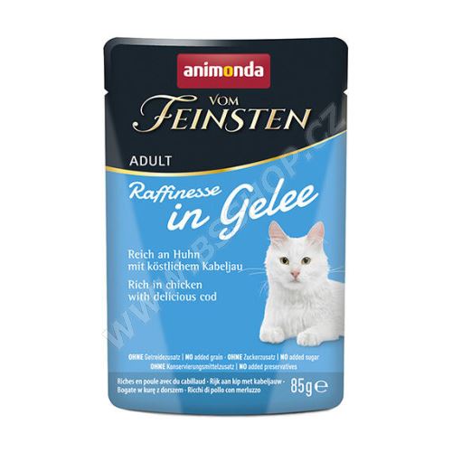 ANIMONDA VF Raffinesse in Jelly - kuře a treska , 85 g
