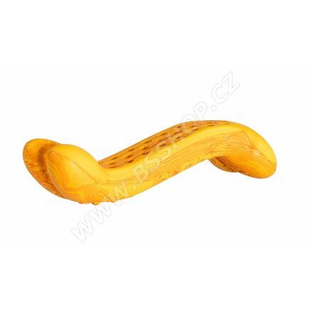 HIP HOP antibakteriální dentální kost s vůní gril.kuřete přírodní guma 11cm