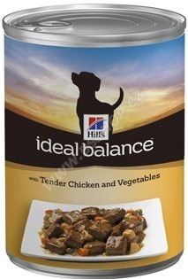Hill's Canine Ideal Balance Adult kuře a zelenina konzerva 360g
