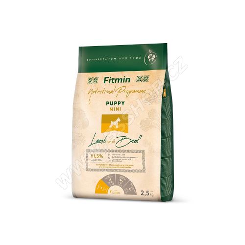 Fitmin Mini Puppy Lamb With Beef 2,5
