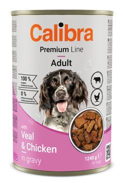 Calibra Dog Premium konz. with Veal&Chicken 1240g