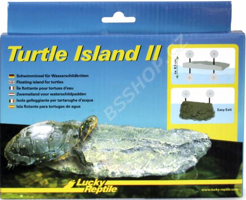 Lucky Reptile Turtle Island II velký, cca 39x21x5cm