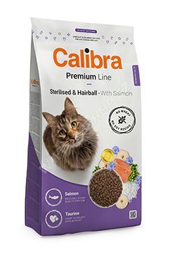 Calibra Cat Premium Line Steril.&Hairball with  Salmon 2kg