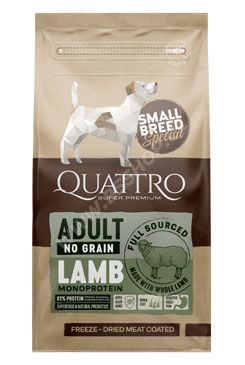 QUATTRO Dog Dry SB Adult Jehně 7kg