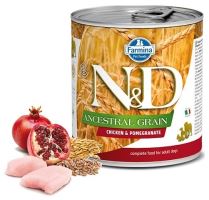 N&amp;D DOG Low Grain Adult Chicken &amp; Pomegranate 285g