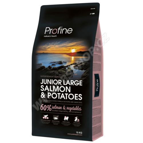 Profine NEW Dog Junior Large Salmon & Potatoes 15kg