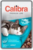 Calibra Cat kapsa Premium Adult Trout &amp; Salmon 100g