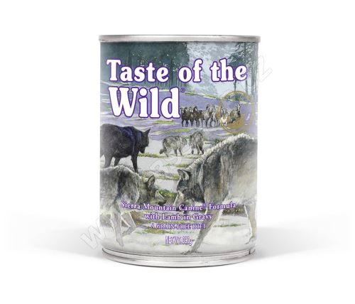 Taste of the Wild Sierra Mountain Canine konzerva 375g