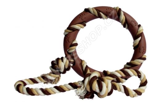 TG Kroužek na bavlně - přetahovadlo 14cm (d. 35cm)