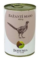 BOHEMIA MASO Bažantí ve vlastní šťávě 400g BOHEMIA MASO Bažantí ve vlastní šťávě 400g
