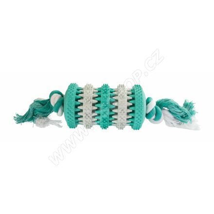 Dentální péče mátový Roller s bavlněným lanem 26cm HipHop