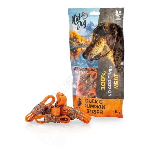 KIDDOG SUPER PREMIUM 100% kachní maso na dýni bez aditiv 150g