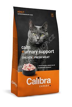 Calibra Cat EXPERT+ Adult Calm & Urinary support 6kg