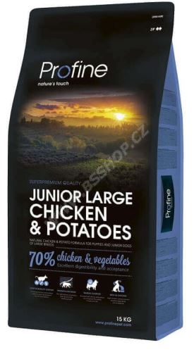 Profine NEW Dog Junior Large Chicken & Potatoes 15kg