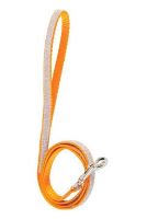 Vodítko kočka SHINY nylon oranžové 1m Zolux (1)