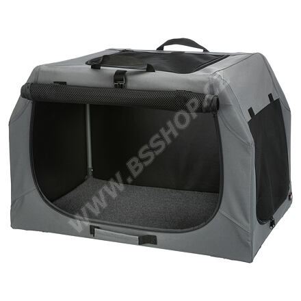 Trixe Skládací cestovní box EASY, S-M: 71x49x51cm, šedý