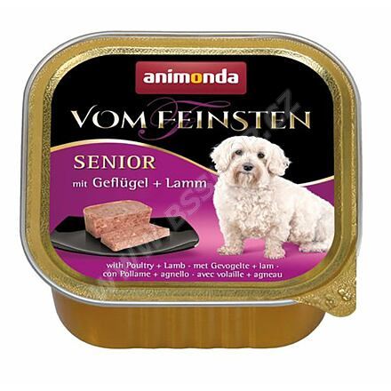 Paštika ANIMONDA Vom Feinsten senior kuře + jehně 150g