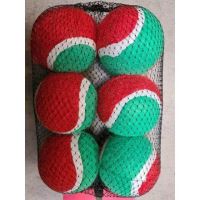 Neonový ve tmě svítící tenis. míč 6,5 cm HIPHOP DOG (1)