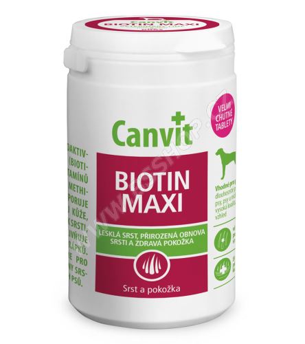 Canvit Biotin Maxi pro psy 230g
