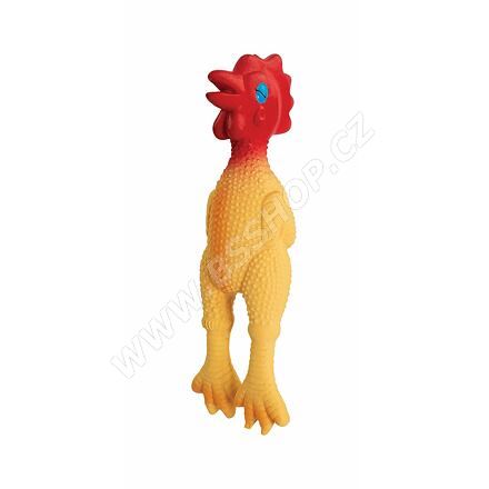 HIP HOP Kuřátko ležící se zvukem 15cm, latex